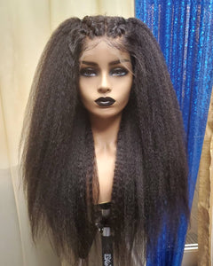 Lace Frontal Wigs (180% density)